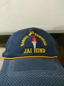 Kargil War Memorial Cap – Jai Hind Edition (Men)