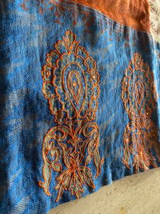 Jute Chudi Top(long) with Shawl