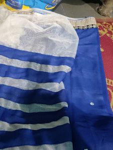 Designer Saree With Blouse