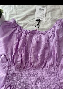 Corset Lavender Top🩵