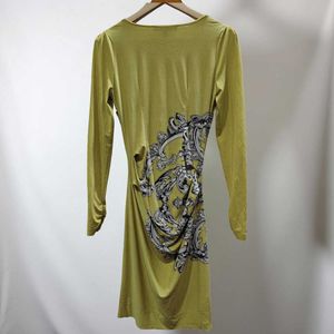 Elegant Printed Midi Dress