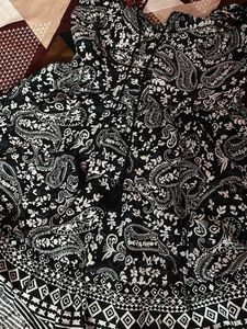 Paisley Print Mini Dress