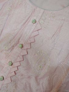 Paint Kurti Net Dupatta ✨