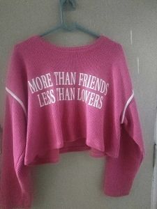 Pink Korean Sweater