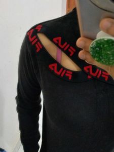 Slit Sweatshirt