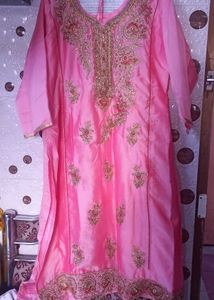 💕Pink Festive Or Party Wear Suit