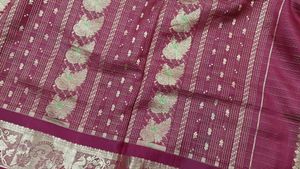 Elegant Maroon Kanjivaram Saree