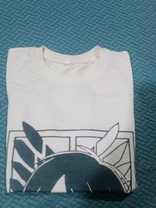 White Graphic Tshirt
