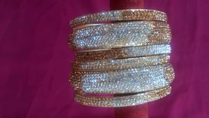 Stones Bangles Set