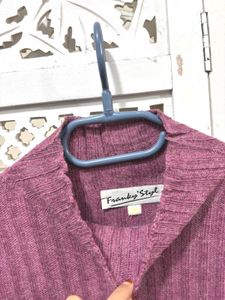 🎀 Imported Ribbed Knit Turtleneck A