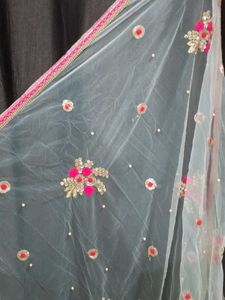 Elegant Embroidered Ethnic Gown