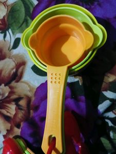 Measuring Spoon 8️⃣Pcs 2/3 Cup 120ml 1/2cup6