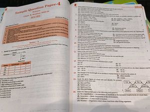 Oswaal Books CBSE Class 10 Sample Question Papers