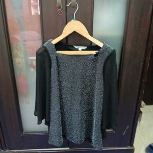 Sparkly Black Top