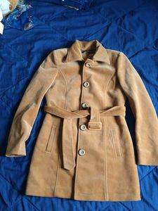 Tan Belted Coat