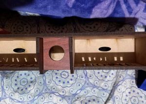 Unique Designer Wooden Pen Stand &amp; Key Holder