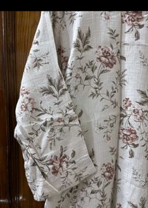 Floral Print Tunic Top