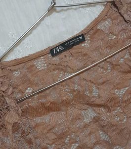 Zara Lace Blouse