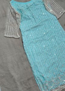 Sky Blue Suit Set