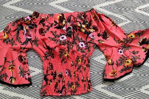 Smocked Casual Top