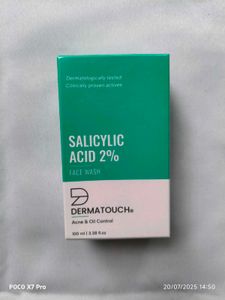 Dermatouch Salicylic Acid Face Wash
