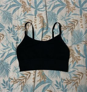 Black Sports Bra