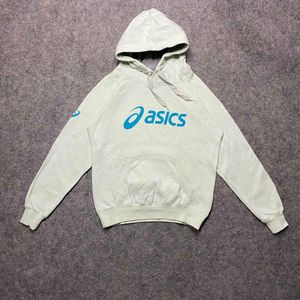 ASICS Womens Graphic Hoodie Jumper UK 14
