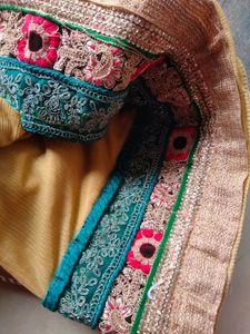 New Golden Saree ✨