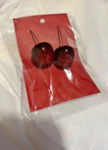 cherry earrings