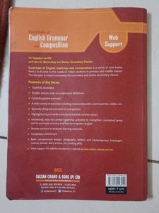 CBSE Class6 English Grammar Book By Sultan Chand