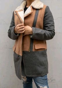 Stylish Heavy Fleece-Lined Winter Coat