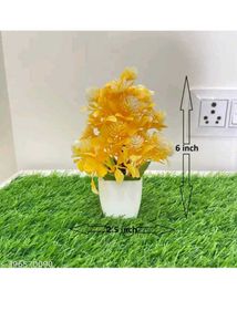 Mini Artificial Decoration Plant Combo Of 8