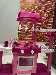 Pink Beautiful Kitchen Set For Girls