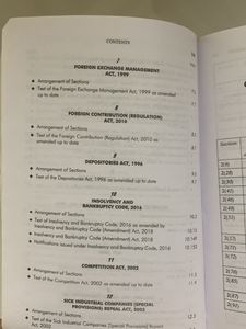 Compiled Bare Acts Of All Corporate Laws