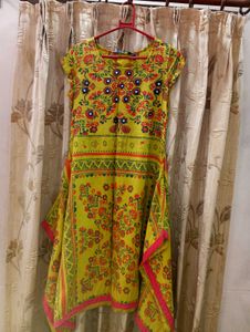 Floral Print Kurta