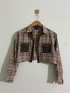 Burberry Crop Shirt