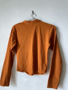 Ribbed Long Sleeve Top