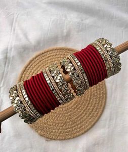 Red Bridal Chura❤️