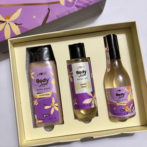 Plum BodyLovin' Vanilla Vibes Bath & Body Gift Set