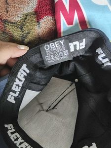 Blue OBEY Flex Baseball cap
