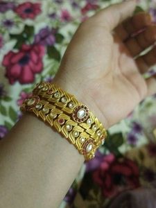 High Gold Bangles