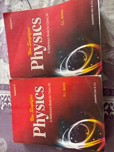 Class XII Physics - S.L. Arora (Volumes 1 &amp; 2)