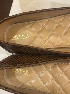 Michael Kors Brown Ballerinas