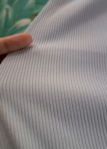 sky blue Sleeveless Bodycon Dress