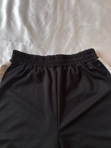Black Buttoned Trouser Pants