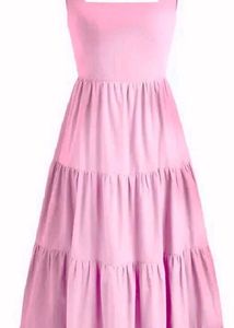 Pink Tiered Sundress