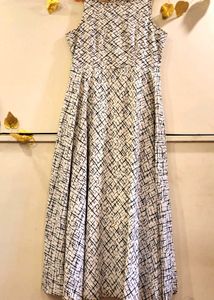 Chic A-Line Midi Dress