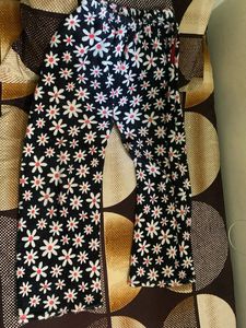 Cute Floral Print Pants