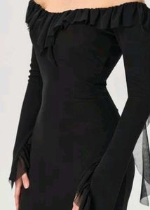 Trim Bodycon Dress