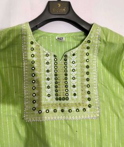Elegant Green Kurta